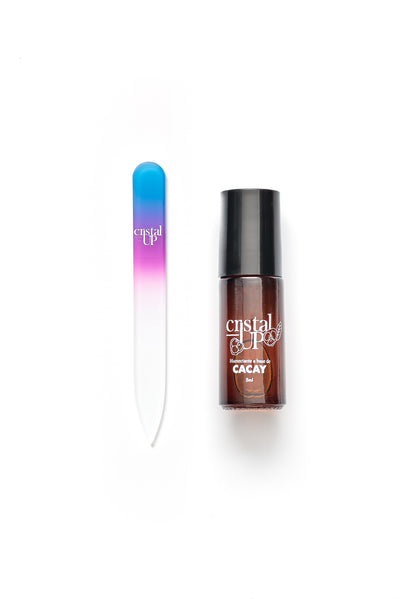 Kit mini de rescate de uñas: Humectante + Lima pequeña