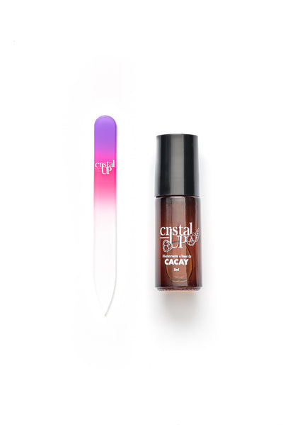 Kit mini de rescate de uñas: Humectante + Lima pequeña