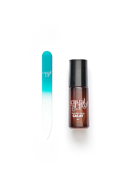 Kit mini de rescate de uñas: Humectante + Lima pequeña