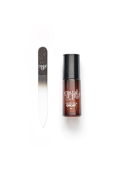 Kit mini de rescate de uñas: Humectante + Lima pequeña