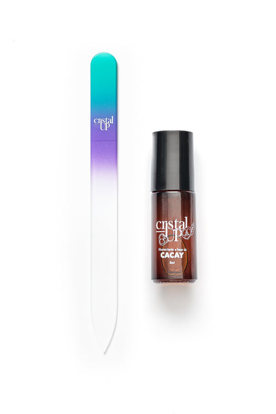 Kit mediano de rescate de uñas: Humectante + Lima mediana
